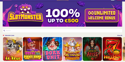 SlotMonster predogled spletnega mesta