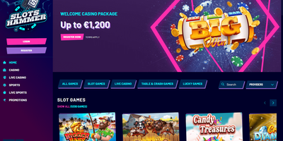 Slots Hammer websted forhåndsvisning