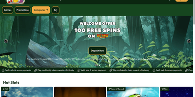 Slots Jungle sitevoorbeeld