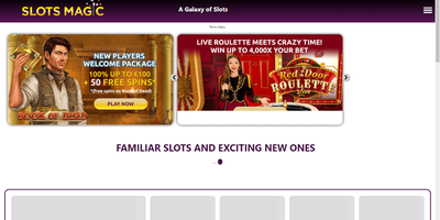 Slots Magic nettsted forhåndsvisning