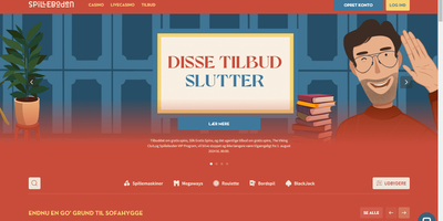 Spilleboden nettsted forhåndsvisning