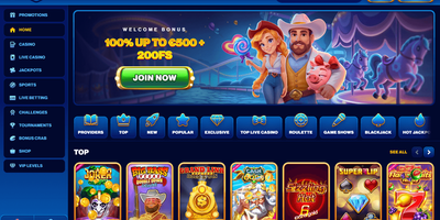 Spins Of Glory websted forhåndsvisning