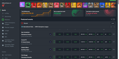 Sportsbet.io sitevoorbeeld