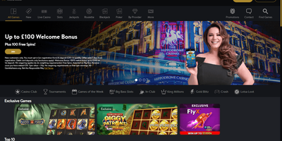 معاينة The Hippodrome Online للموقع