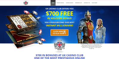معاينة UK Casino Club للموقع