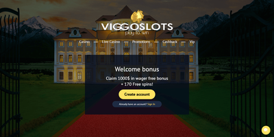Viggoslots websted forhåndsvisning