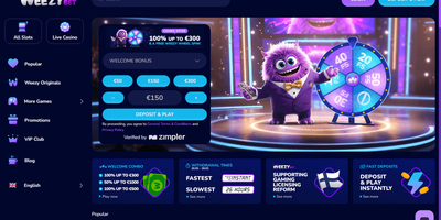 معاينة WeezyBet للموقع
