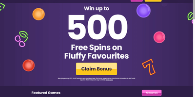 معاينة Welcome Slots للموقع
