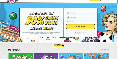 معاينة Wink Bingo للموقع