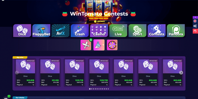 معاينة Wintomato للموقع